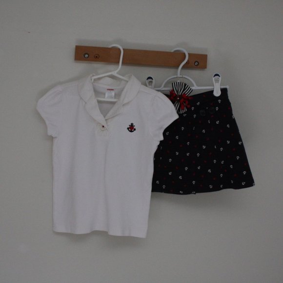 Gymboree Other - Gymboree Navy/Sailor Set Girls 7